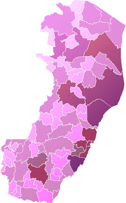 mapa de consumo mapa de consumo